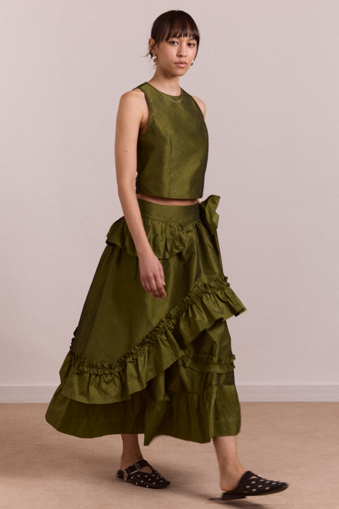Constance Top - Olive