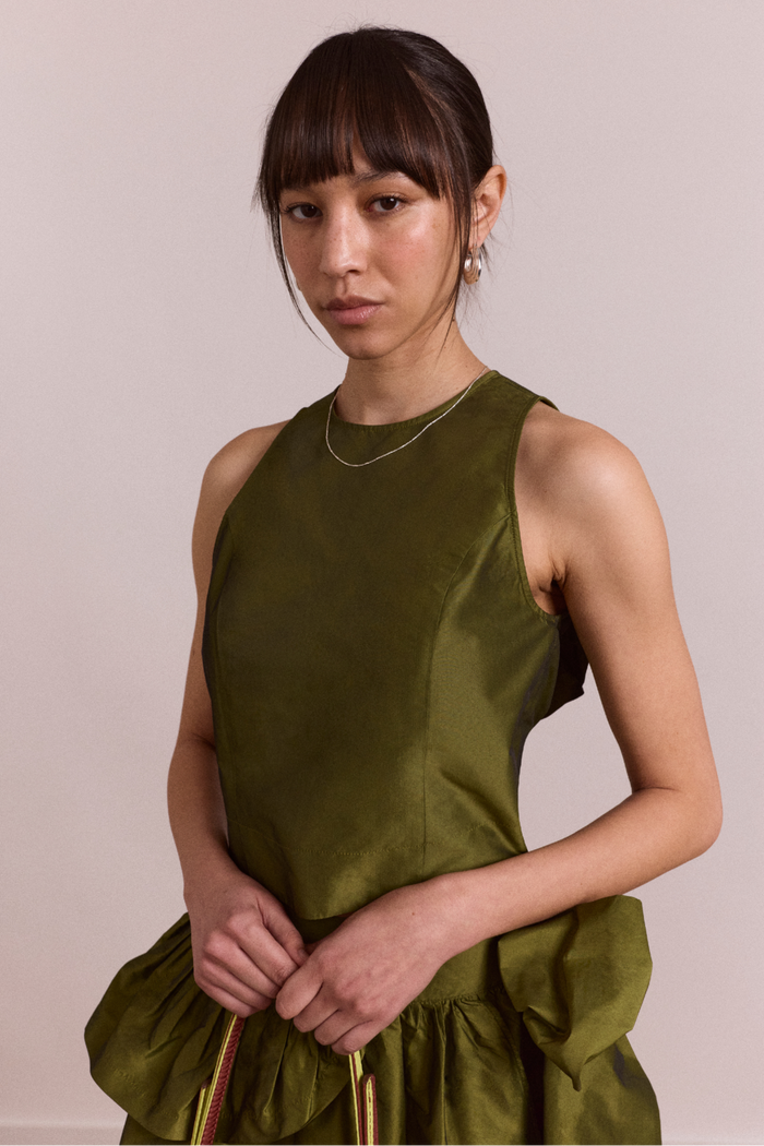 Constance Top - Olive