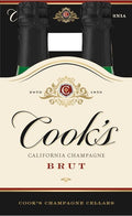 Cooks Brut 187ml 4pk