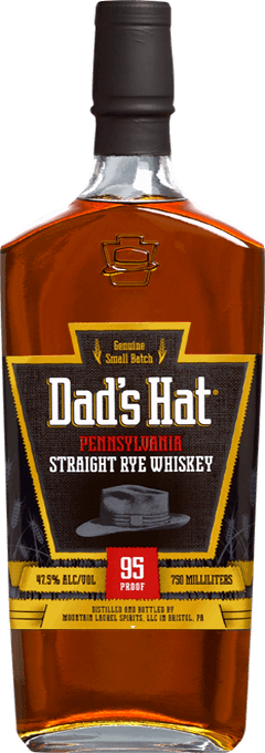 Dad's Hat Pennsylvania Straight Rye Whiskey 4 Year Old 750ml