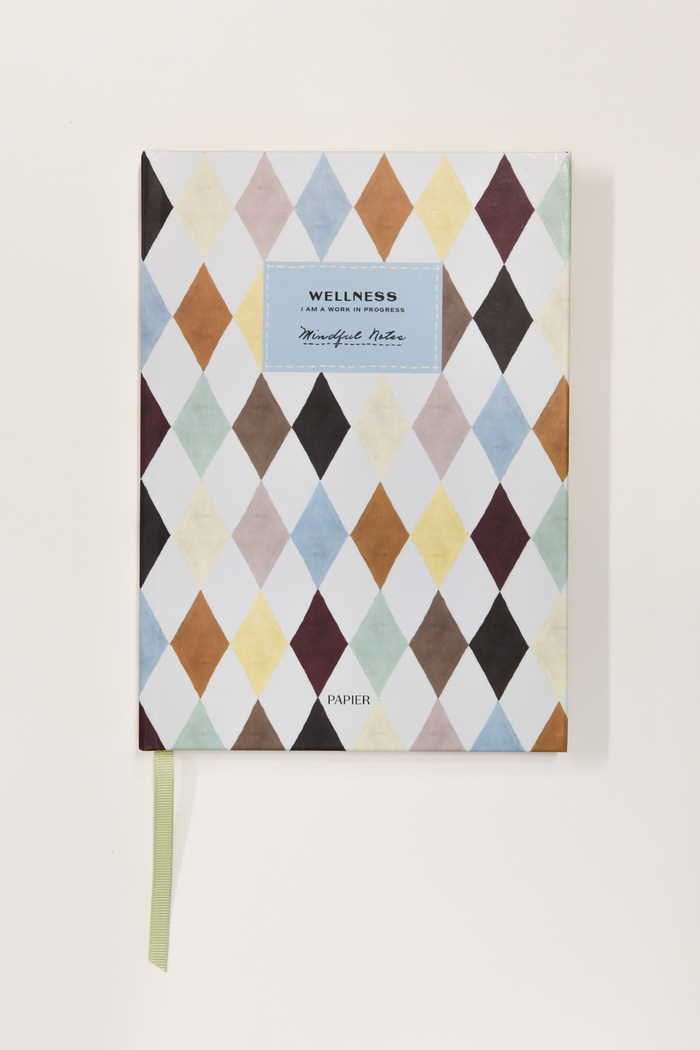 Damson Madder X Papier Harlequin Wellness Journal