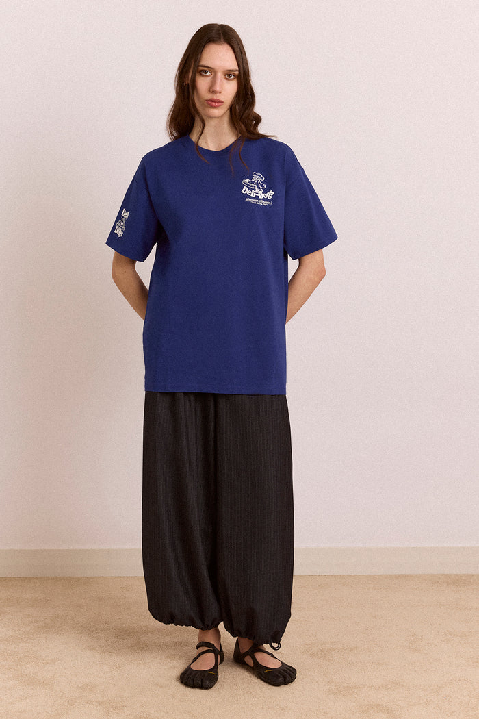Deli Dog Ss Graphic Tee -  Navy