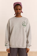 Deli Dog Sweatshirt - Grey Marl