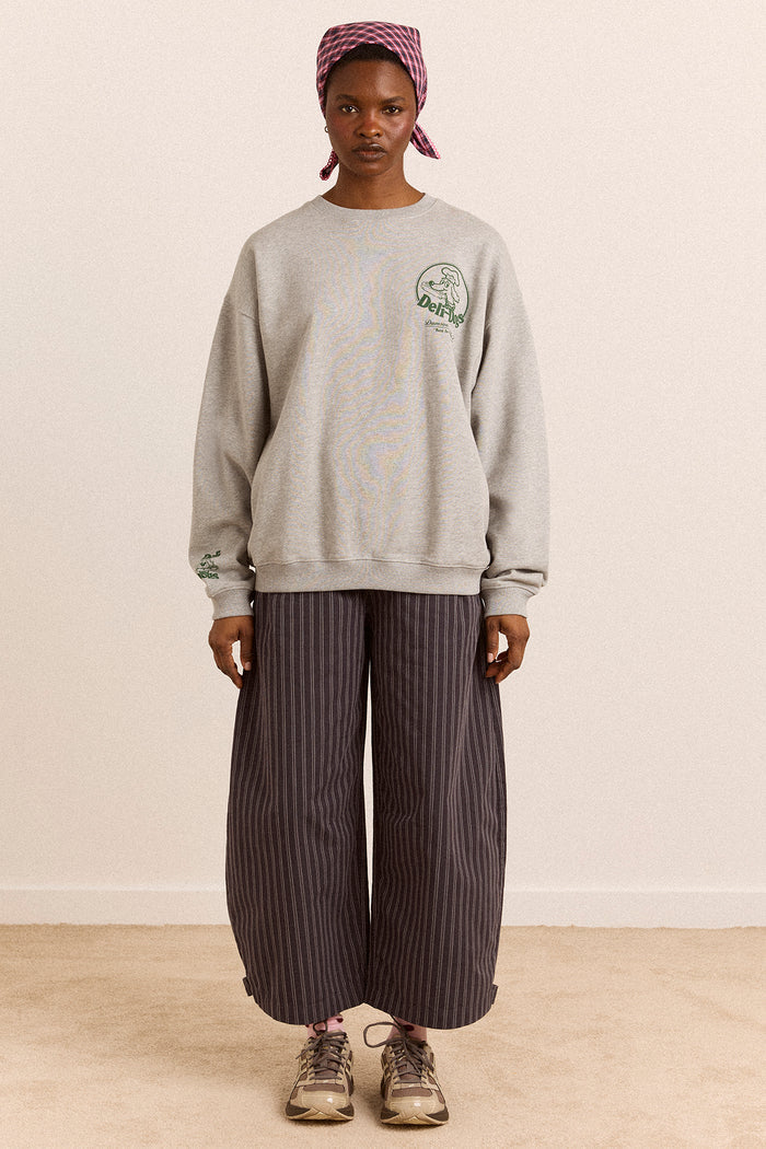 Deli Dog Sweatshirt - Grey Marl