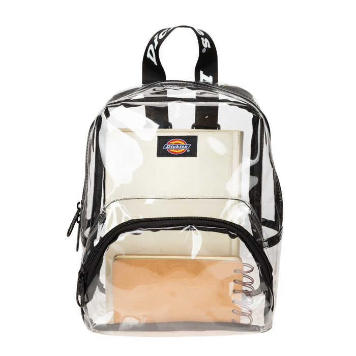 Dickies Clear Mini Backpack - Clear w/Black