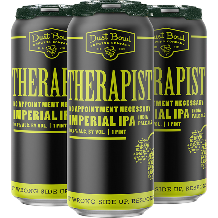 Dust Bowl Therapist DIPA 16oz Can
