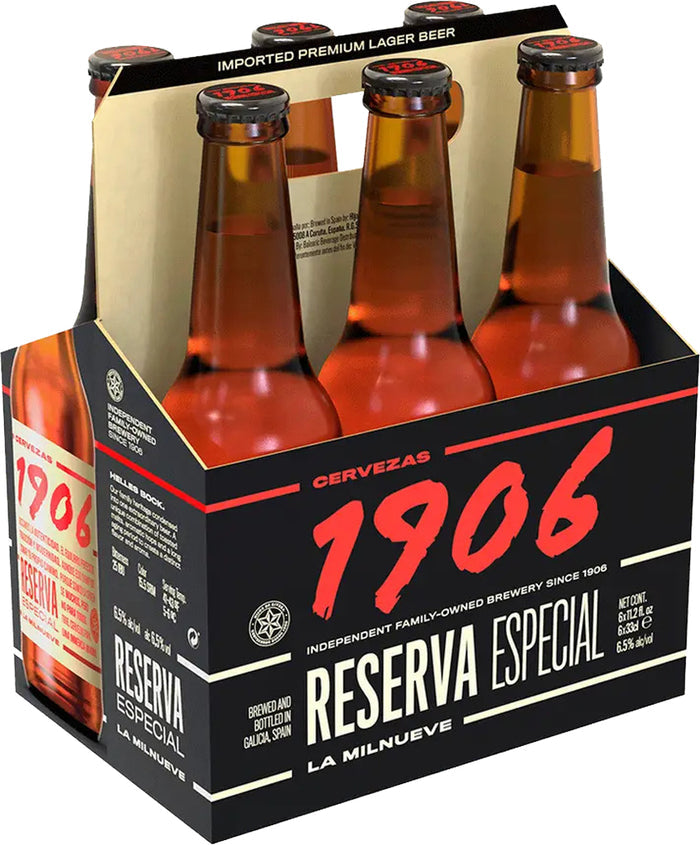 Estrella Galicia 1906 Cervezas 6pk