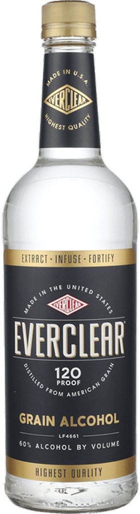 Everclear Grain Alcohol 120 Proof 750ml
