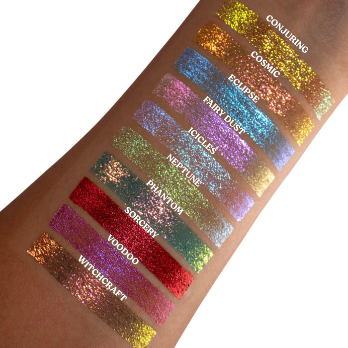 Fairy Dust Chroma Magic (Baby Pink/White) - Liquid Eyeshadow - Glisten Cosmetics