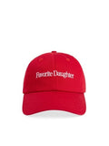 Favorite Daughter Classic Logo Hat- Red/White