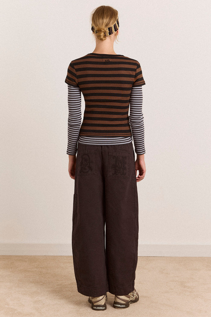 Felix Twill Trouser - Washed Black