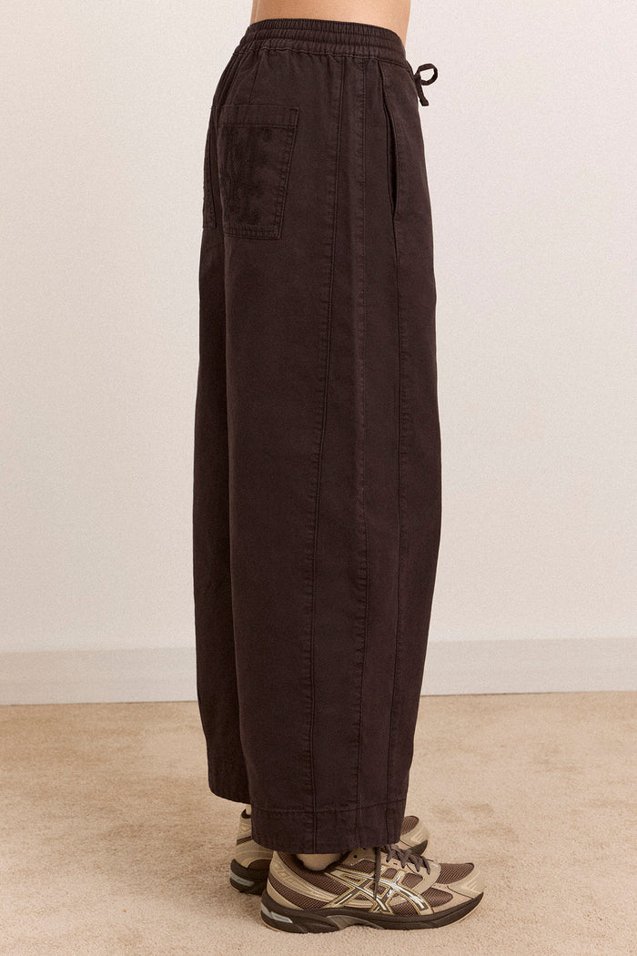 Felix Twill Trouser - Washed Black