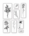 Floral First Pack - 8 Tattoos