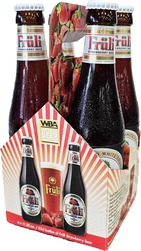 Fruli Strawberry Beer 4pk Btls