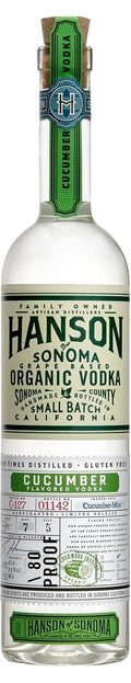 Hanson Organic Cucumber Vodka 750ml