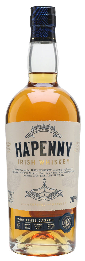 Ha'penny Four Cask Irish Whiskey 750ml