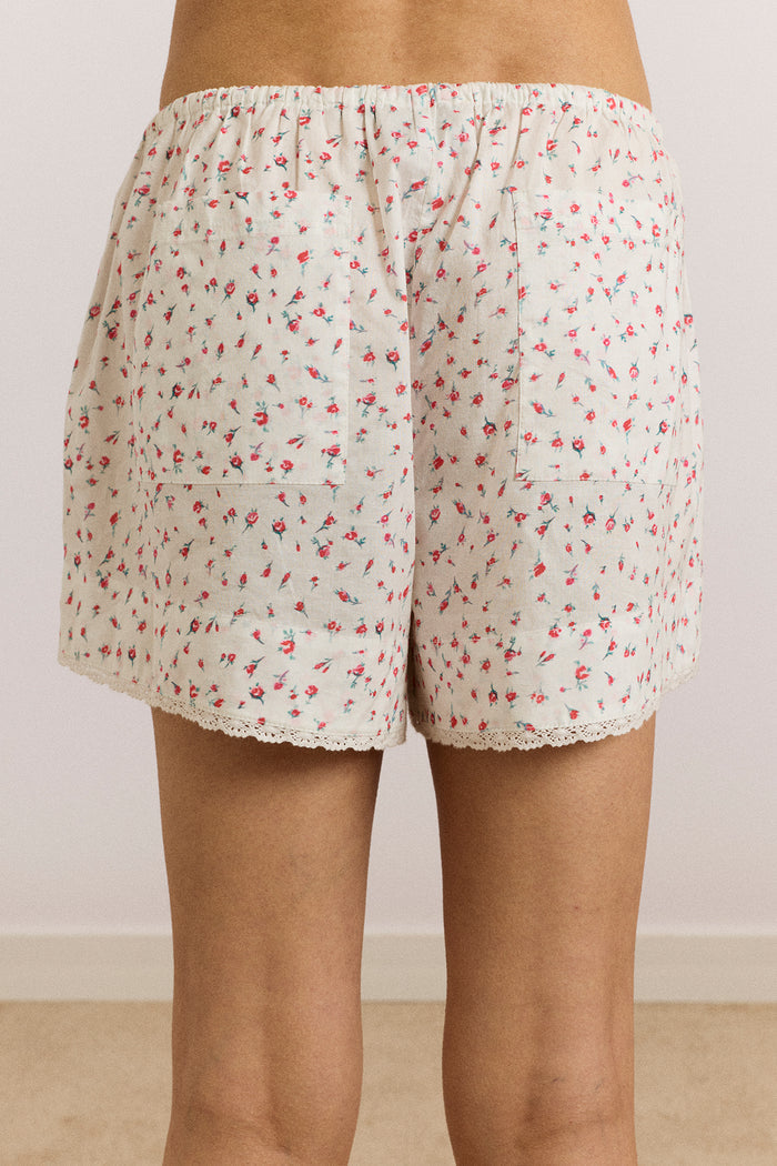 Harrietta Short - Pink Floral