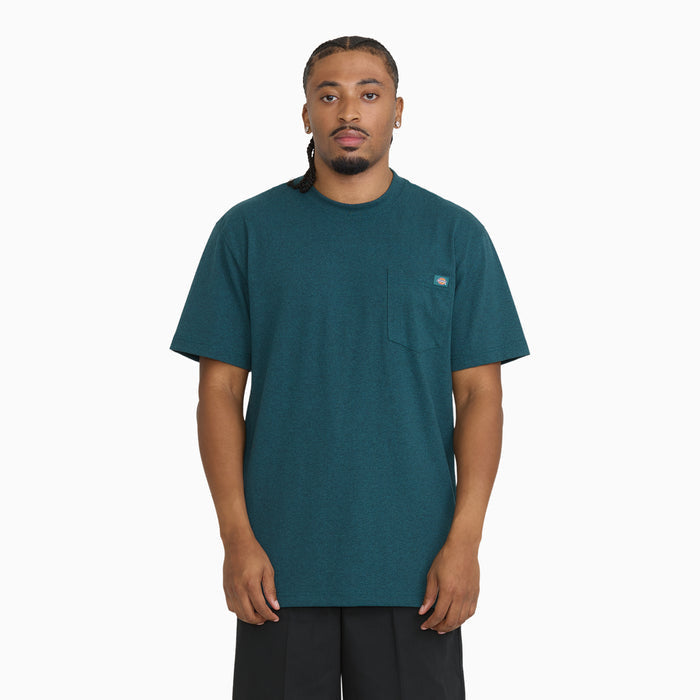 Heavyweight Heathered Short Sleeve Pocket T-Shirt