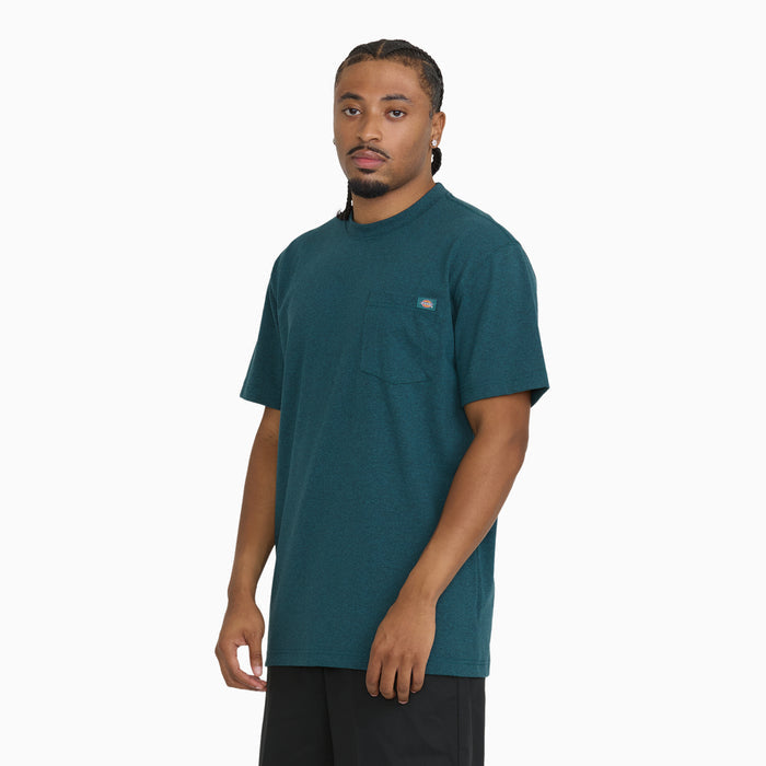 Heavyweight Heathered Short Sleeve Pocket T-Shirt