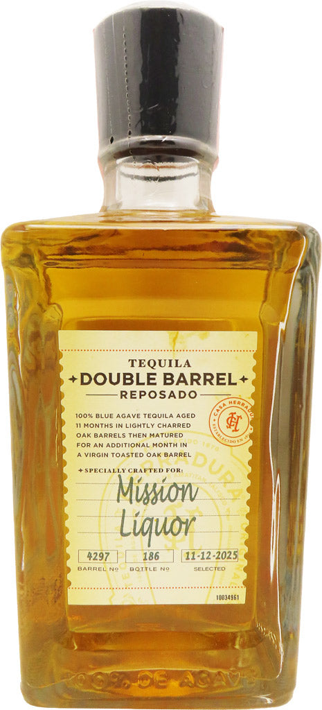Herradura Reposado Double Barrel "Mission Barrel" 750ml
