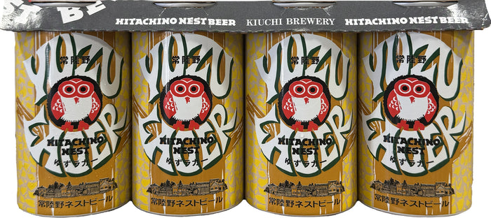 Hitachino Yuzu Lager 4pk Cans