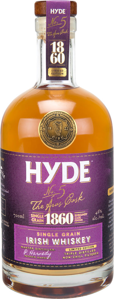 Hyde No.5 Irish Whiskey Burgundy Cask 750ml