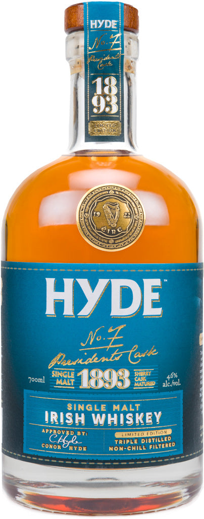 Hyde No.7 President's Cask Irish Whiskey 750ml