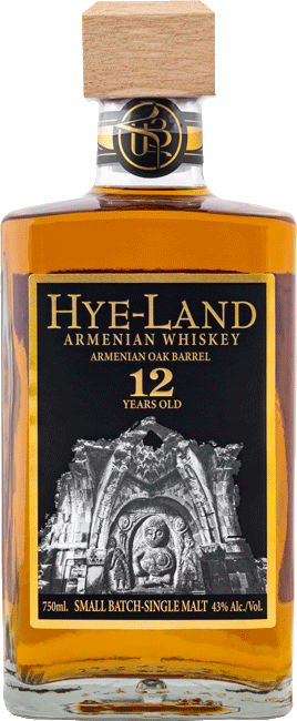 Hye-Land Armenian Small Batch Single Malt Whiskey 12 Year Old 700ml