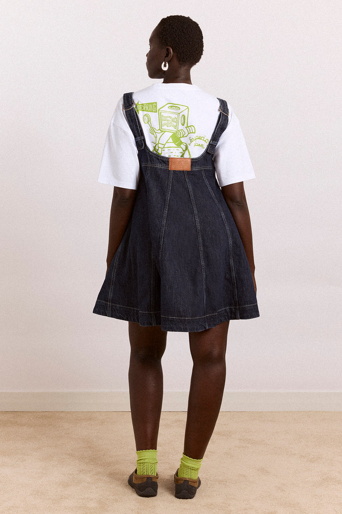 Immy Mini Dress - Dark Wash