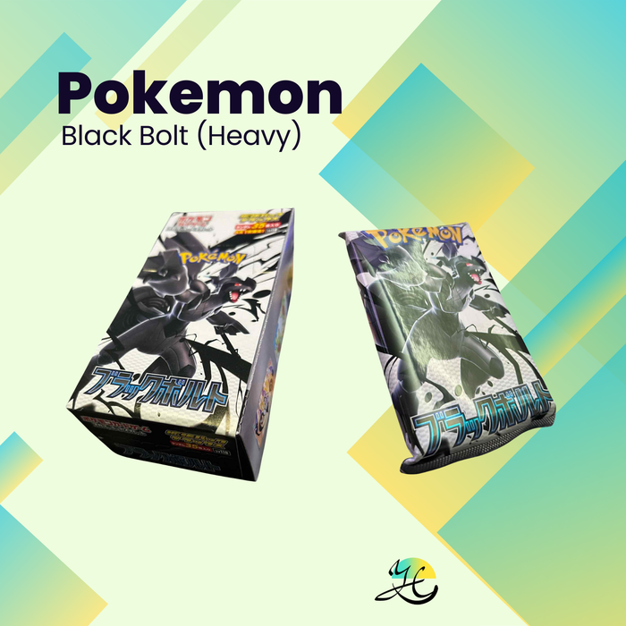 Japanese Pokémon Black Bolt (Heavy Pack)