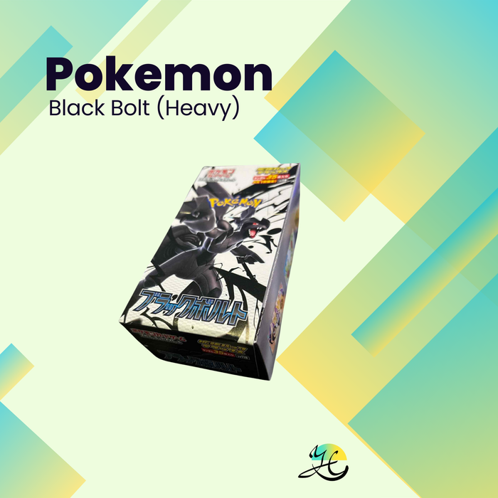 Japanese Pokémon Black Bolt (Heavy Pack)