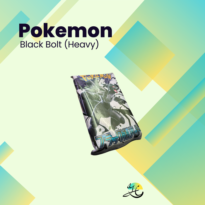 Japanese Pokémon Black Bolt (Heavy Pack)