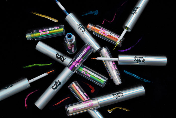 Jellyfish Chroma Flik (Pink/Yellow) - Liquid Liner - Glisten Cosmetics