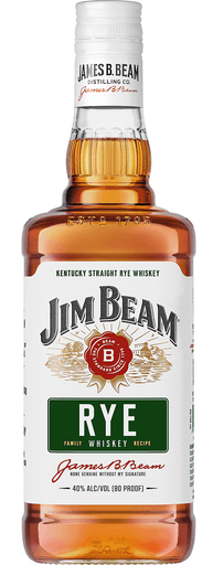 Jim Beam Kentucky Rye Whiskey 750ml