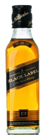 Johnnie Walker Black Label Blended Scotch Whisky 200ml