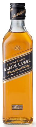 Johnnie Walker Black Label Blended Scotch Whisky 375ml