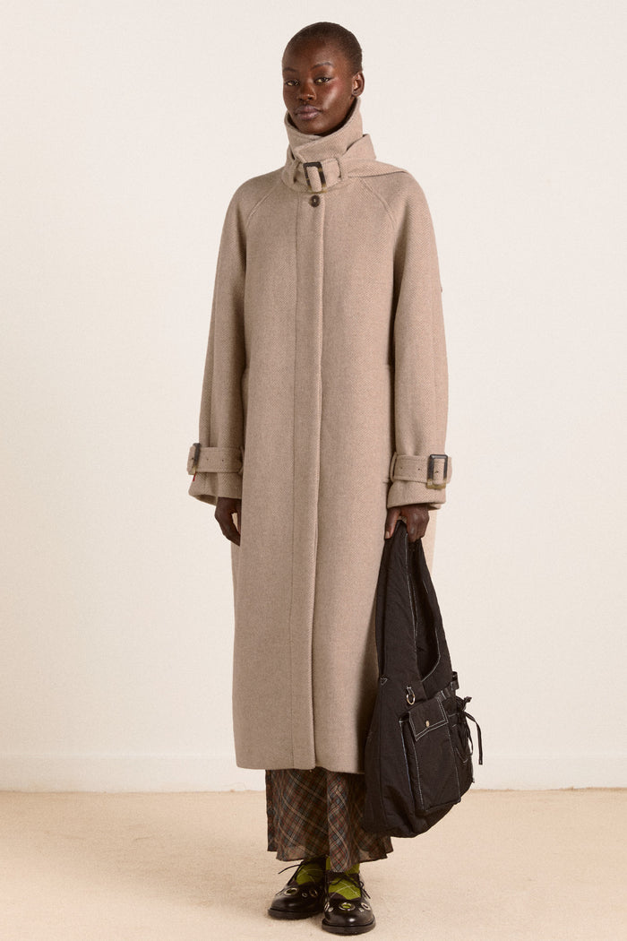 Jude Wool Coat - Oat