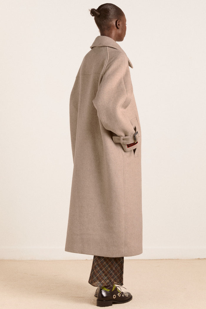 Jude Wool Coat - Oat