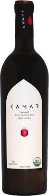 Kamar Organic Pomegranate Semi Sweet Wine 750ml