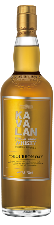 Kavalan Ex-Bourbon Oak Single Malt Whisky 92 Proof 750ml