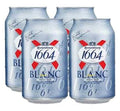 Kronenbourg 1664 Blanc 16.9oz 4pk Cans