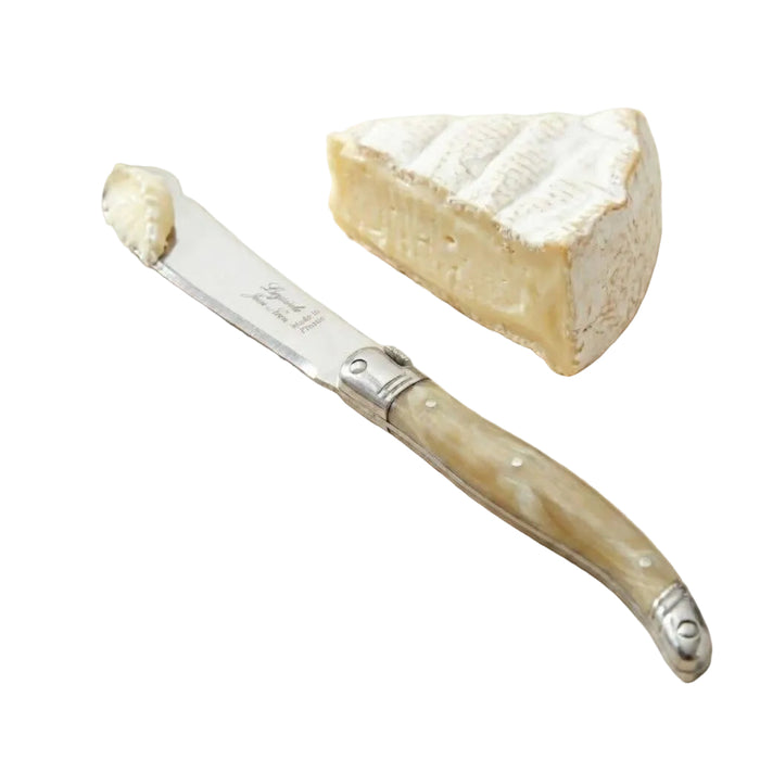 Laguiole Large Spreader, Pale Horn