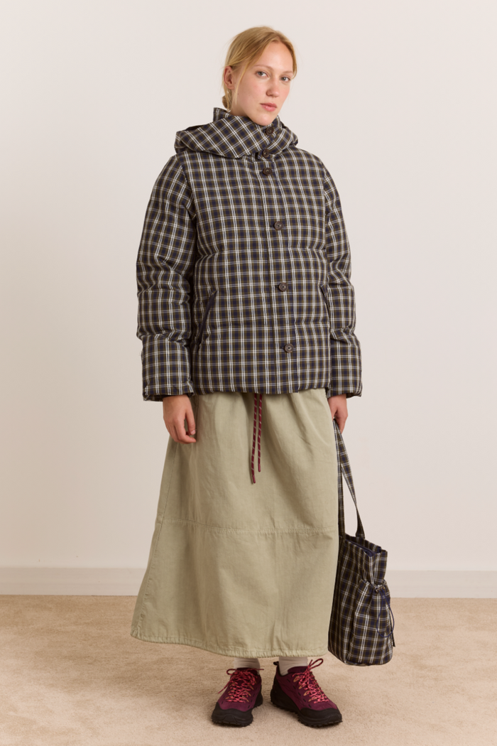 Lainey Midi Skirt - Sage Grey