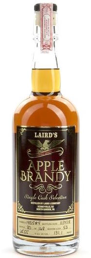 Laird's Apple Brandy Single Cask 4 Year Old 750ml
