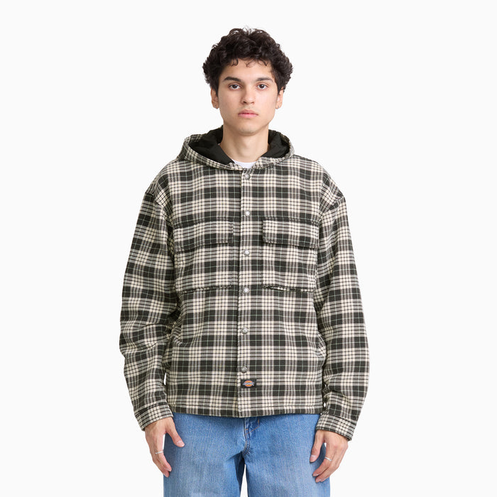 Laughlin Hooded Flannel Shacket