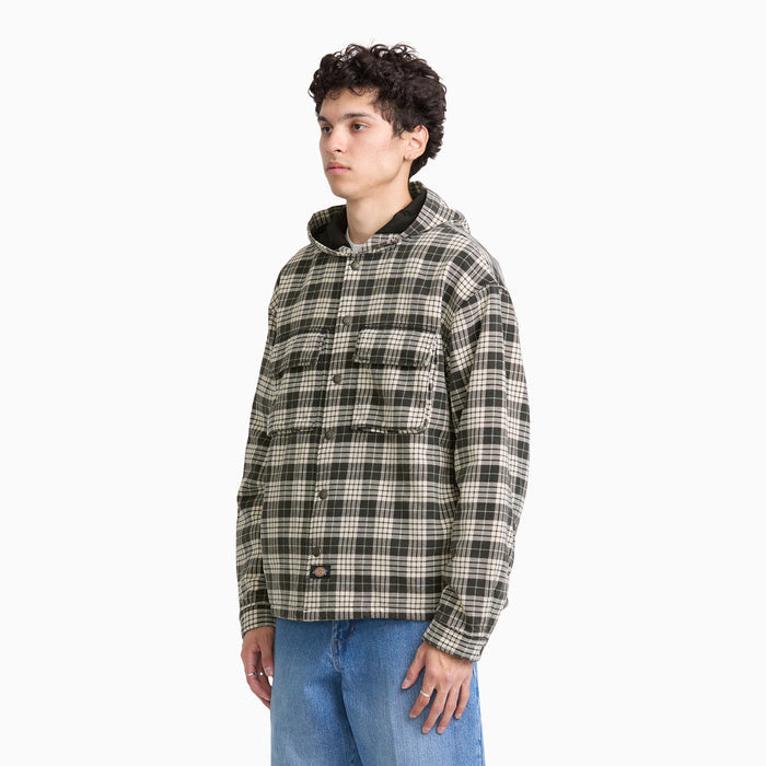 Laughlin Hooded Flannel Shacket