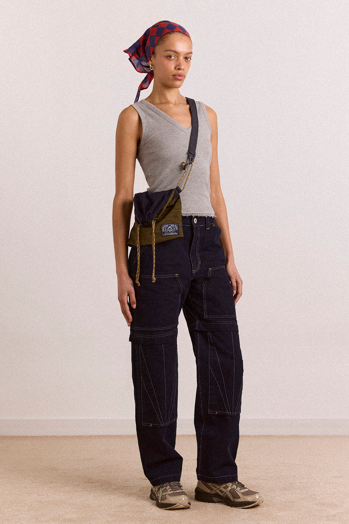 Laura Workwear Denim Zip Off Jeans