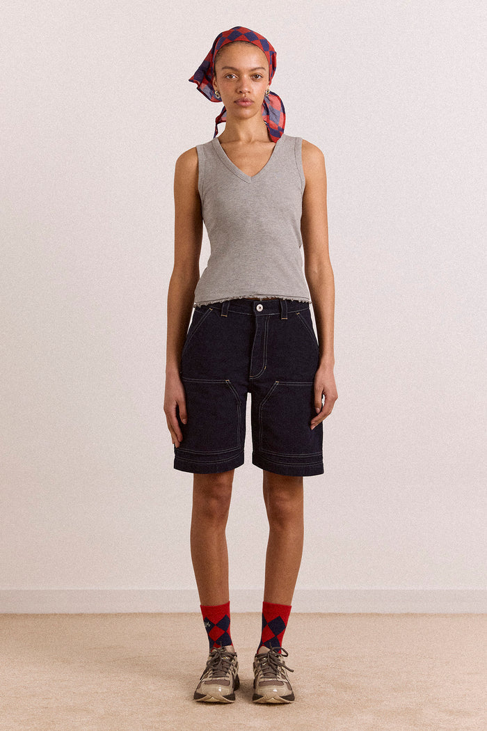 Laura Workwear Denim Zip Off Jeans