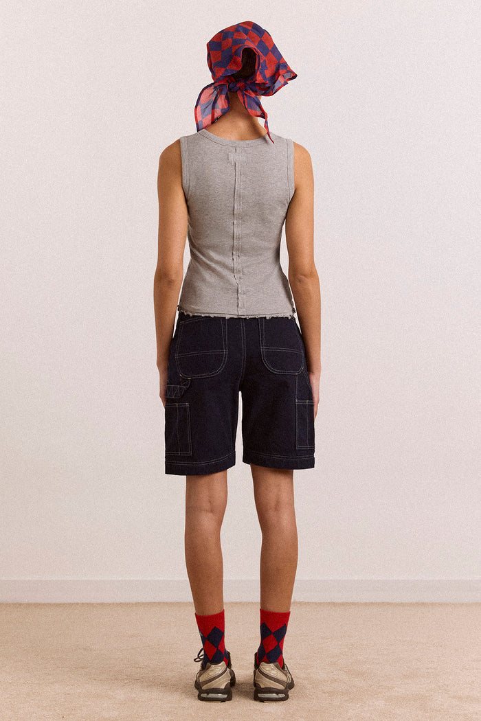 Laura Workwear Denim Zip Off Jeans