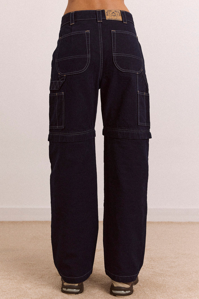 Laura Workwear Denim Zip Off Jeans